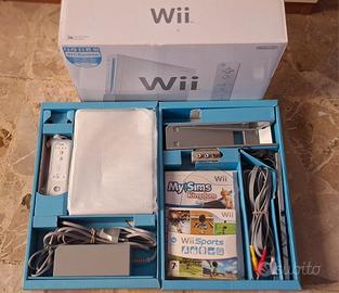 Nintendo wii completa con scatola e 2 giochi 