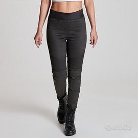 PANTALONE TESSUTO LEGGINGS MOTO SPIDI J79 NERO DON