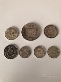 Svizzera monete da collezione ag 835