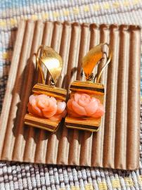 orecchini di corallo 