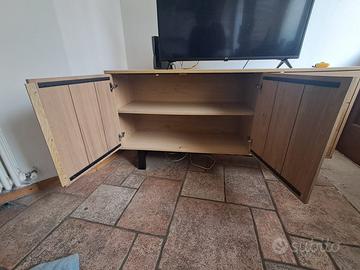 MOBILE TV CON CASSETTI E ANTE