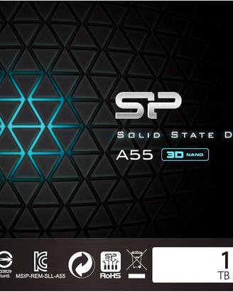 Silicon Power SSD 1TB 3D NAND A55 SLC