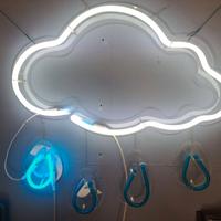Insegna neon vetro