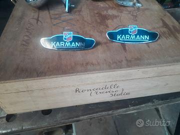 Coppia stemmi Karmann Ghia