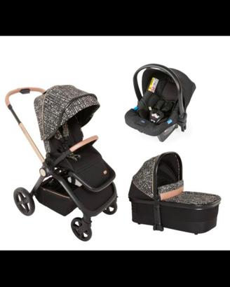 Trio Mysa Chicco nero con decorazioni unisexx