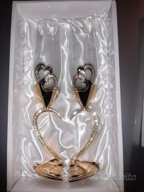 Coppia di calici da matrimonio