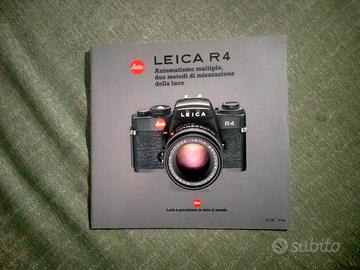 depliant illustrativo Leica R4