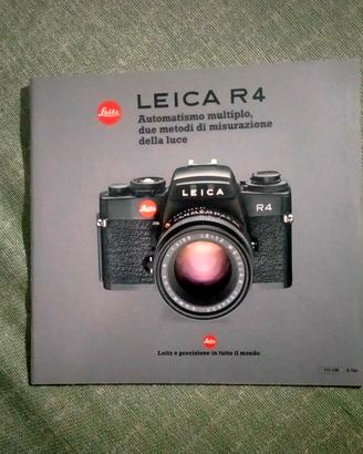 depliant illustrativo Leica R4