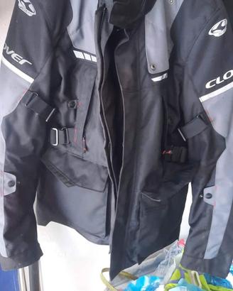 giubbotto moto clover 