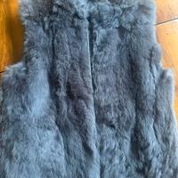 giacca smanicato pelliccia 