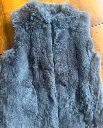 giacca smanicato pelliccia 