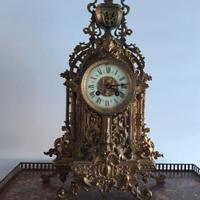 orologio da tavolo in bronzo