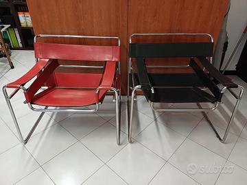 coppia sedie replica Wassily