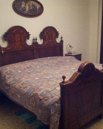 Letto antico originale fine 800 con materassi