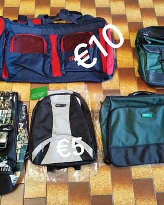 Zaini e borse