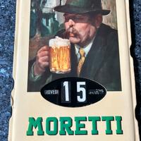 Calendario Birra Moretti pubblicitario anni 70
