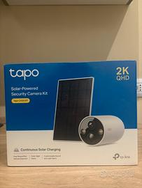 TP-Link Tapo C425 videocamera solare 2K – nuova