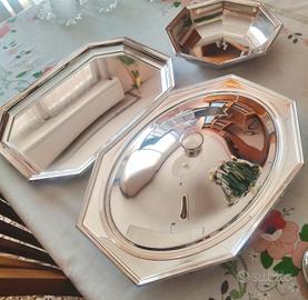 set cucina in Silver plated 