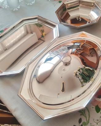 set cucina in Silver plated 