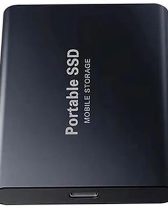 Hard Disk Esterno SSD Portatile 4TB