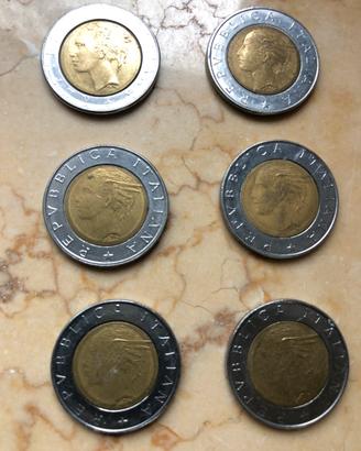 Monete 500 lire