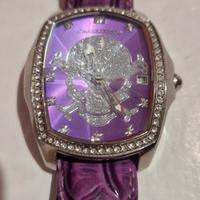 Orologio Donna Chronotech viola con teschio e stra