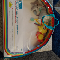 Palestrina arcobaleno per passeggino