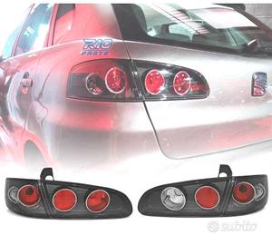 FANALI SEAT IBIZA 6L 02-08 FONDO NERO