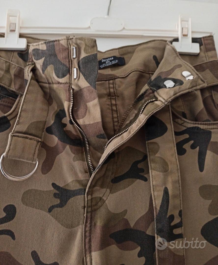 Jeans militari bershka hot sale