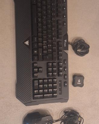 MOUSE E TASTIERA  GAMING