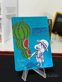 One Piece Card Natsucomi 2026 Luffy Watermelon