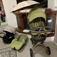 Trio Stokke+BASE ISOFIX Completo Roma Nord