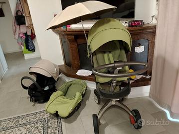 Trio Stokke+BASE ISOFIX Completo Roma Nord