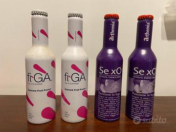 Sexó e Fi-gà bottiglie in alluminio