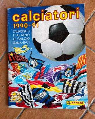 Album calciatori 1990/91 inconpleto