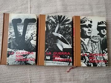 3 volumi La guerra nel deserto 