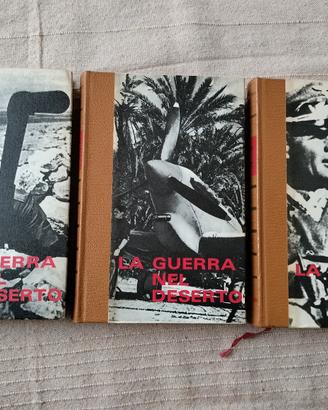 3 volumi La guerra nel deserto 