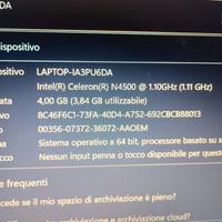 notebook Acer Aspire One win 11