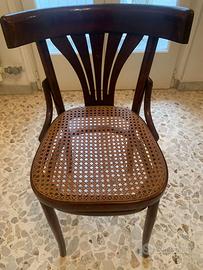 Set 6 sedie antiche in legno