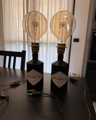 Coppia di lampade Gin con lampadina bulbo Led