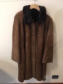 Cappotto in shearling pregiato Van Ludd tg 50