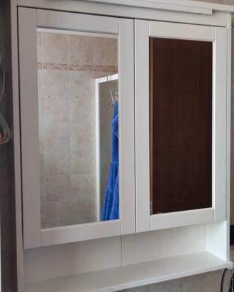 
Mobile a specchio HEMNES ikea con illuminazione 