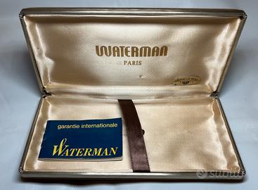Custodia Vintage Waterman Paris + Garanzia 18k
