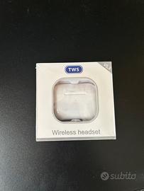 Cuffie Bluetooth nuove bianche+ accessori