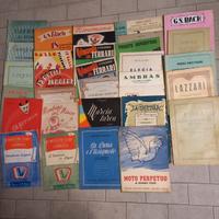 spartiti musicali anni 40/50/60