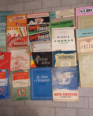spartiti musicali anni 40/50/60