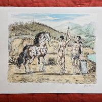 Giorgio de Chirico litografia P.A.