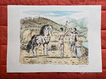 Giorgio de Chirico litografia P.A.