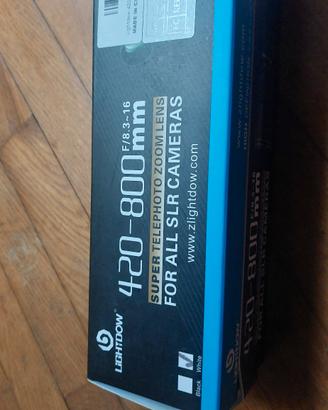 Teleobbiettivo 420 - 800 mm compatibile Lightdow