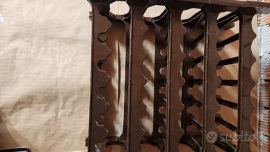 Scaffale plastica porta bottiglie vino
